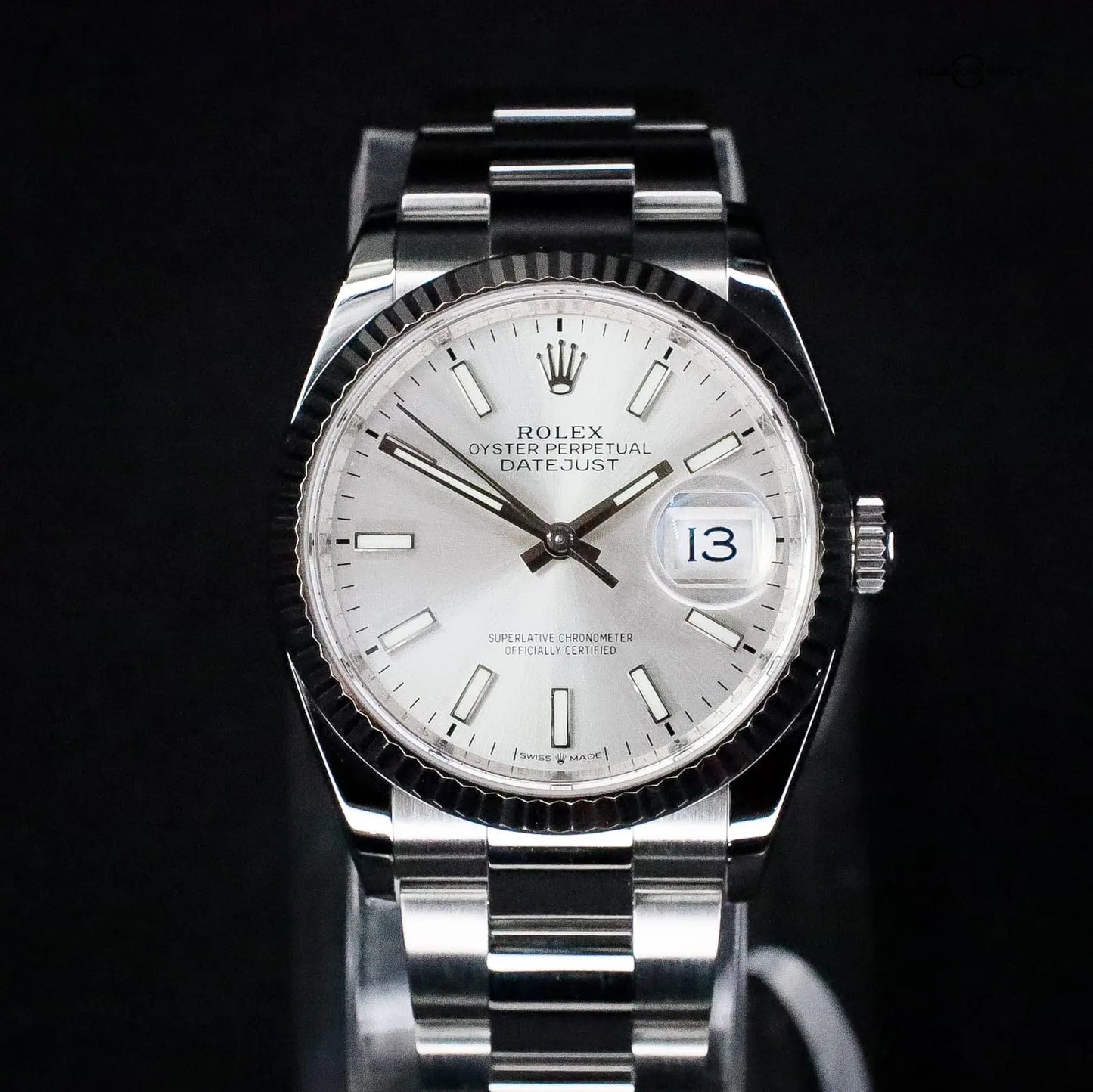 Rolex DateJust Silver Dial