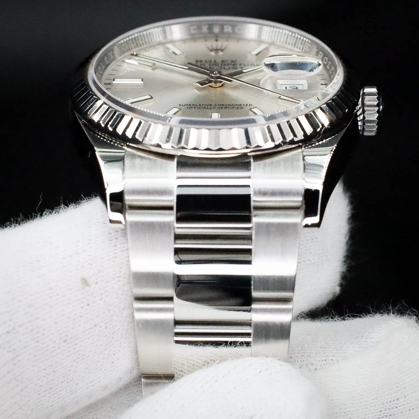 Rolex DateJust Silver Dial