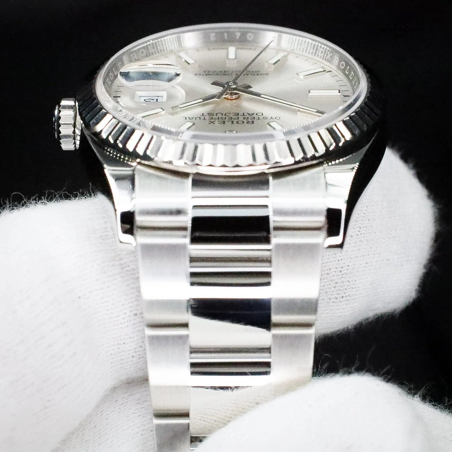 Rolex DateJust Silver Dial