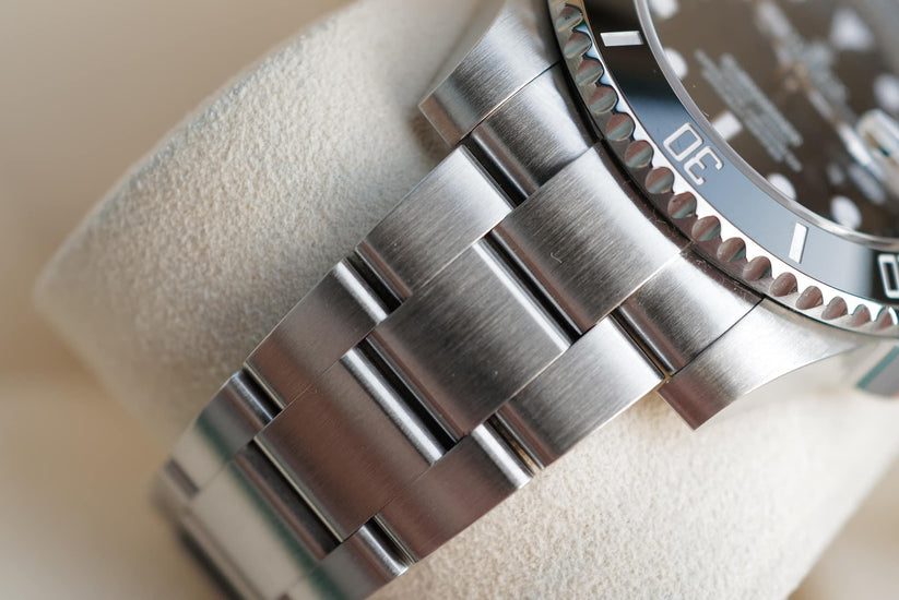 Rolex Submariner Date Silver And Black