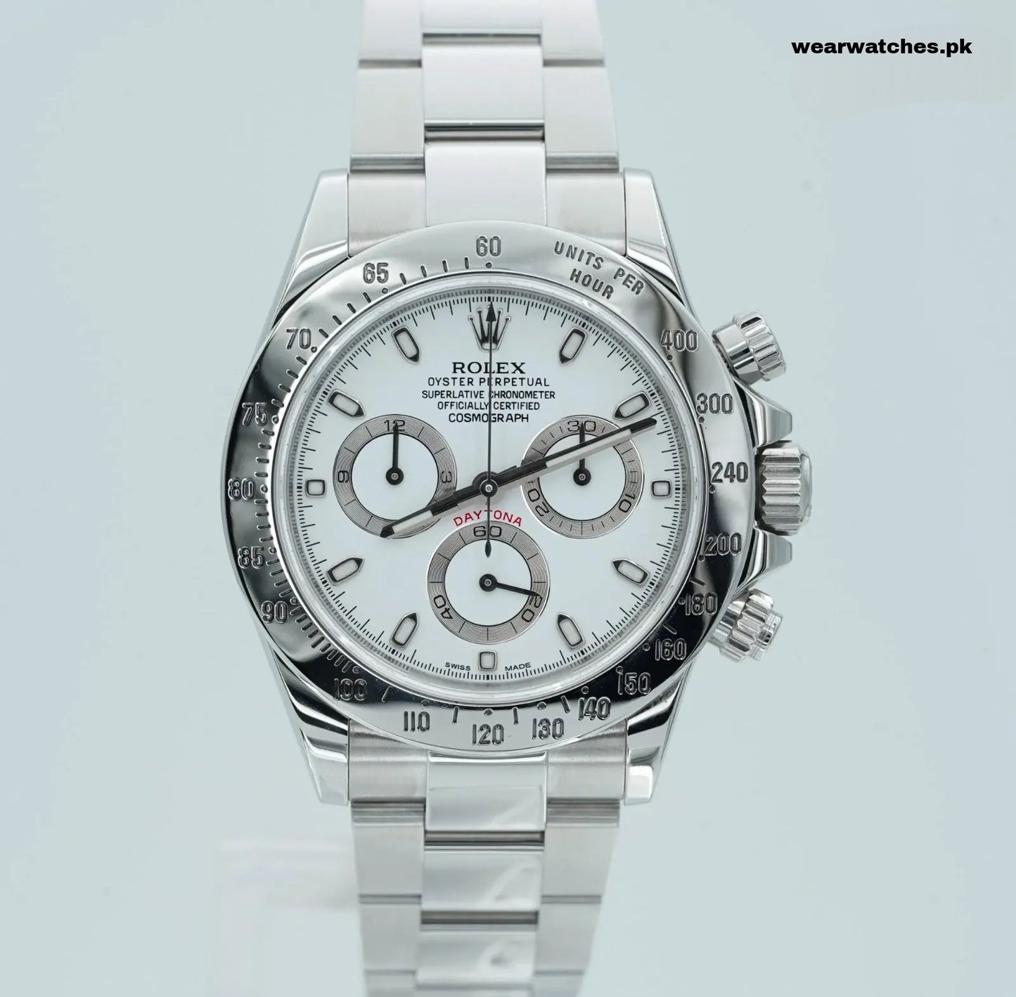 Rolex Daytona Silver