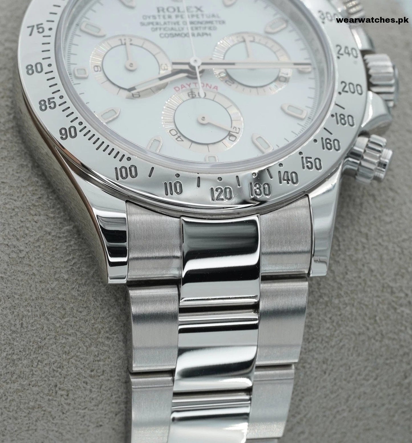 Rolex Daytona Silver