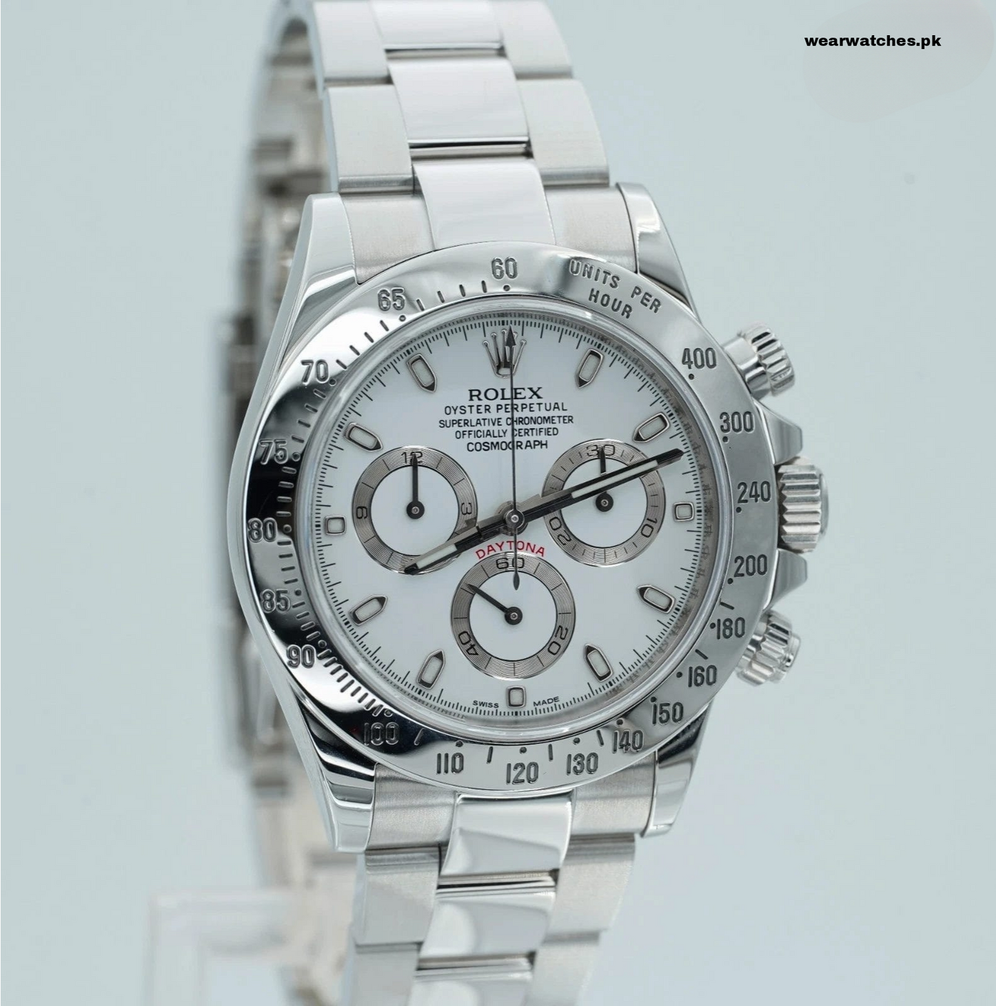 Rolex Daytona Silver