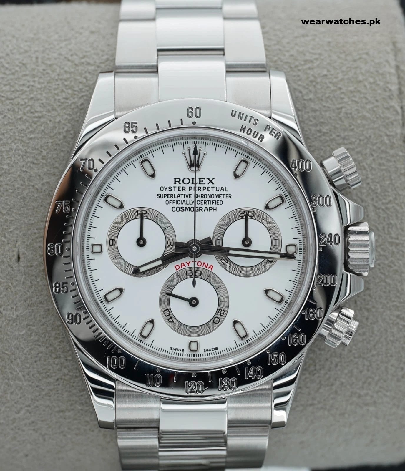Rolex Daytona Silver