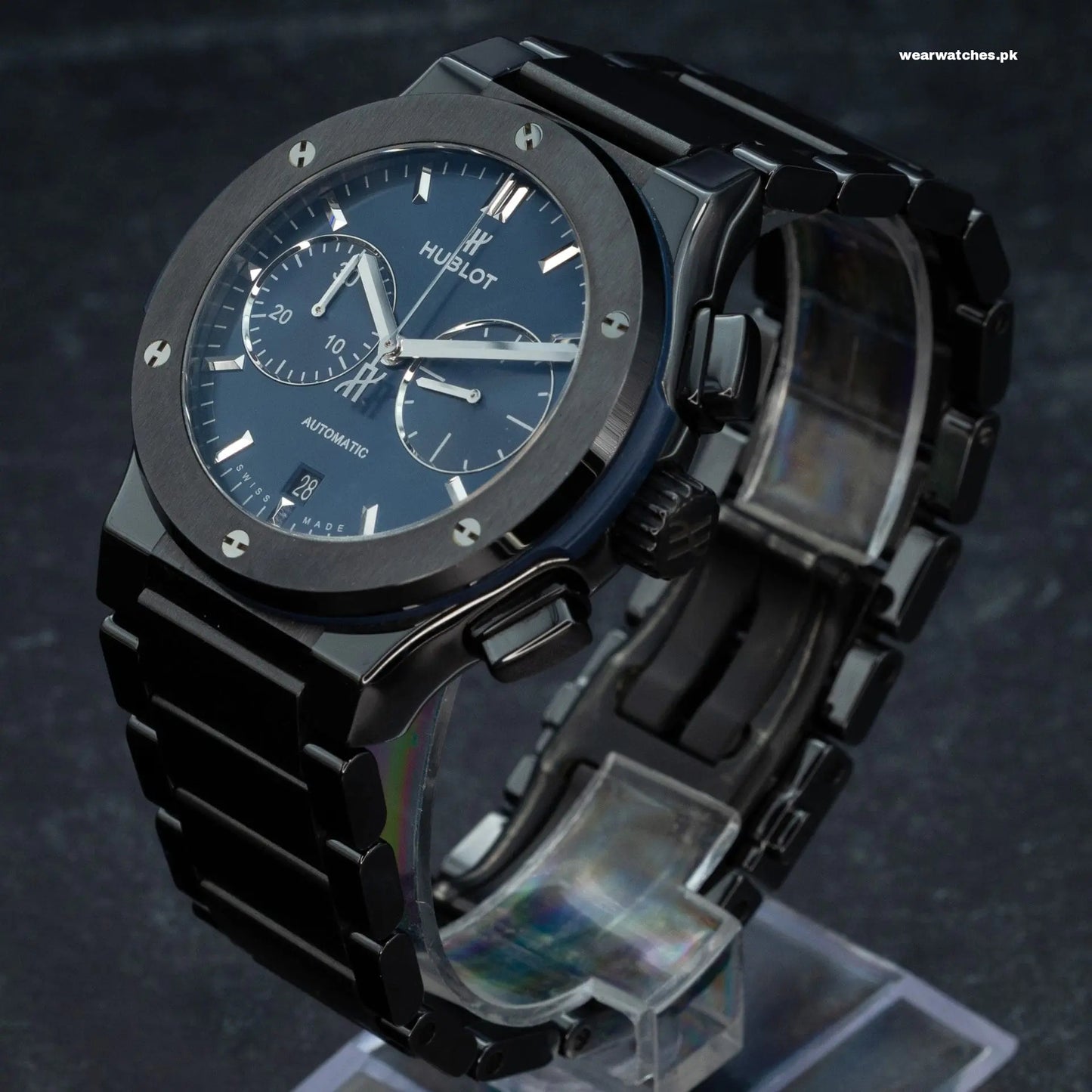 Hublot Classic Fusion Chronograph Blue Ceramic