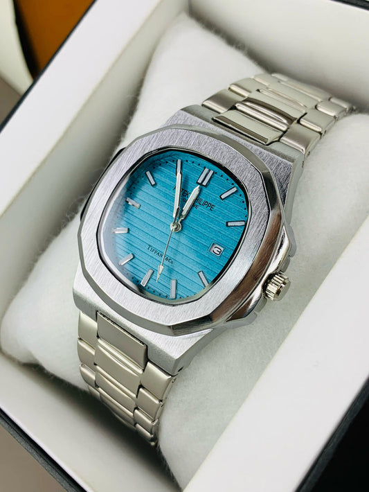 Patek Philippe Nautilus Silver - Tiffany