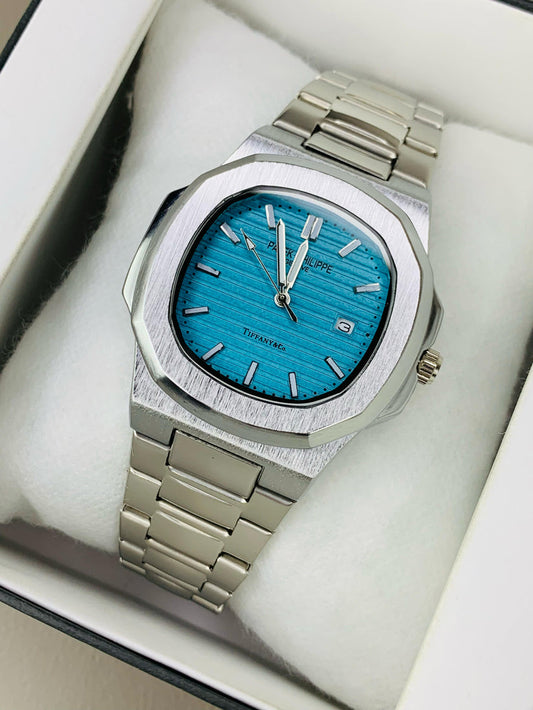 Patek Philippe Nautilus Silver - Tiffany
