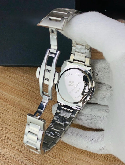 Patek philippe Nautilus Silver - Green
