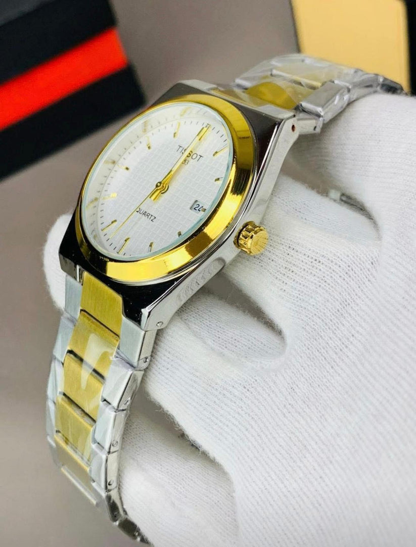 Tissot Prx Dual - White Dial