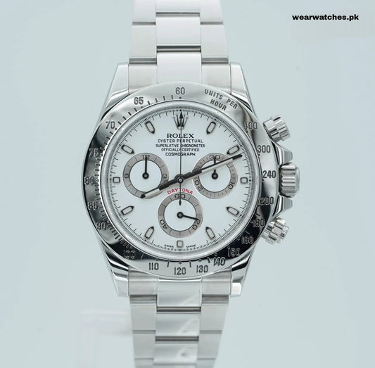 Rolex Daytona Silver
