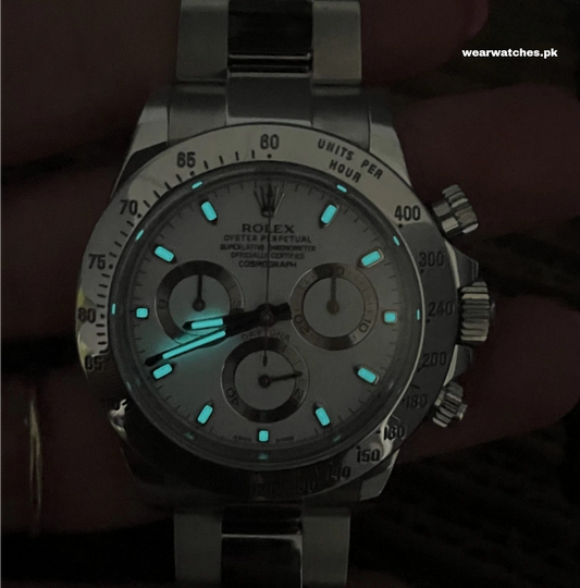 Rolex Daytona Silver