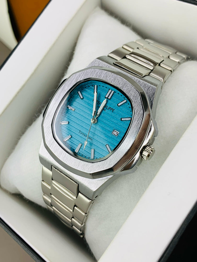 Patek Philippe Nautilus Silver - Tiffany