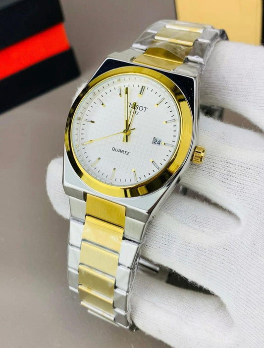 Tissot Prx Dual - White Dial