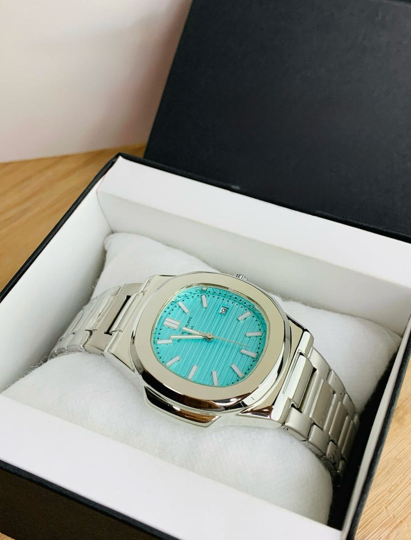 Patek Philippe Nautilus Silver - Tiffany