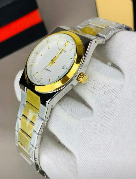 Tissot Prx Dual - White Dial
