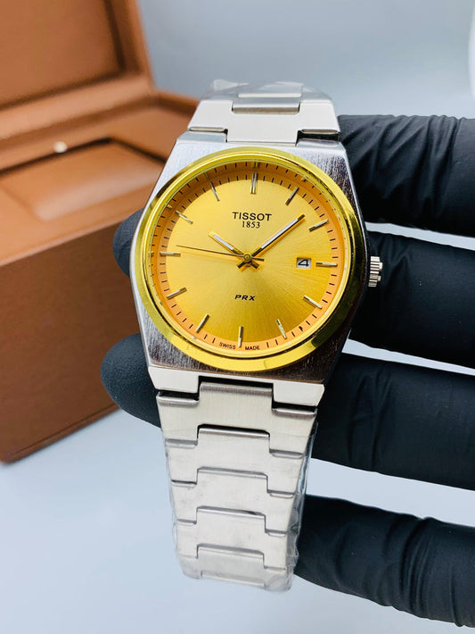 Tissot Prx Silver - Gold